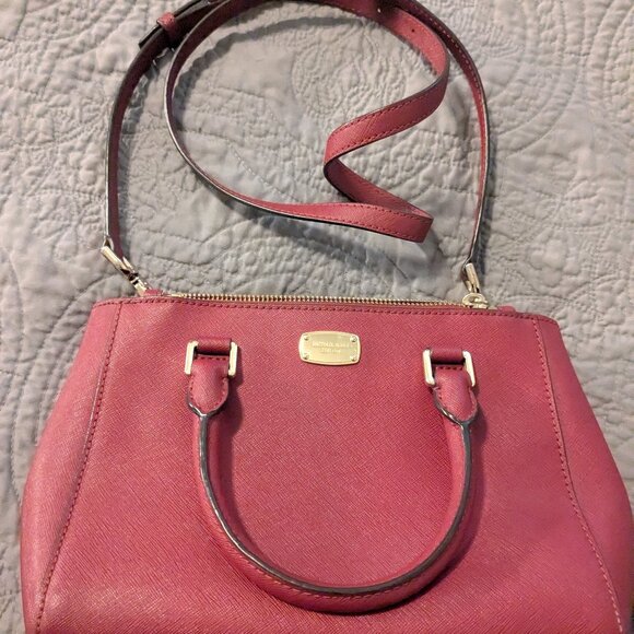Michael Kors Red Handbag - Picture 1 of 6
